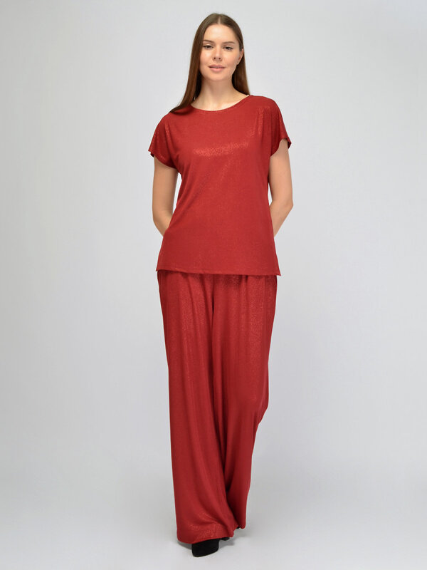 VISERDI Блузка 574735 10458-брд 235450 бордовый