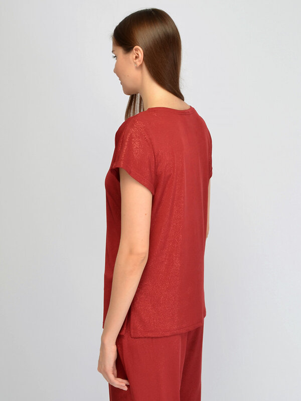 VISERDI Блузка 574735 10458-брд 235450 бордовый