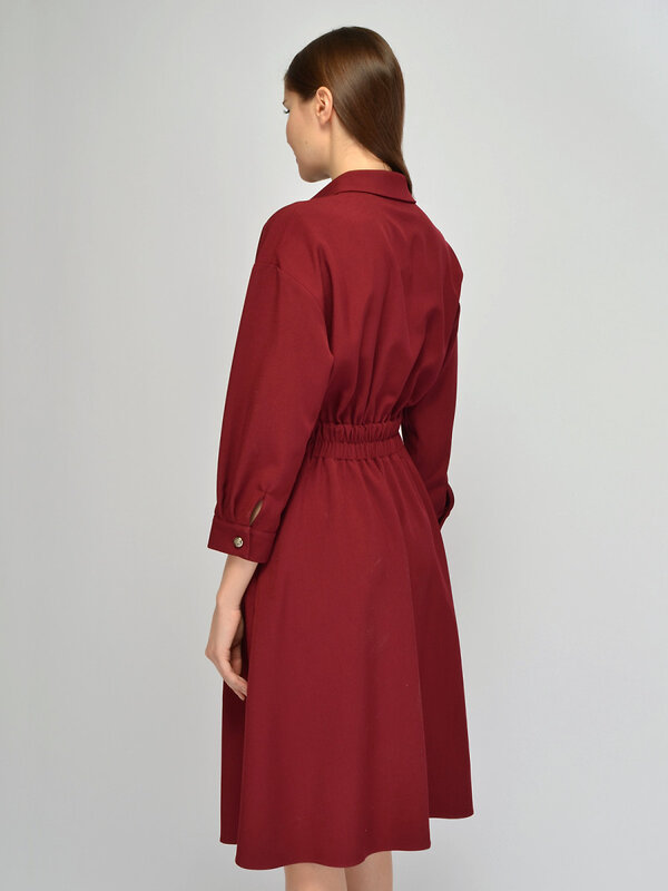 VISERDI Платье 574738 9047-вин 4452030 винный