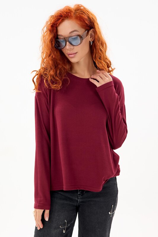 Lika Dress Лонгслив 574748 10637 Бордовый