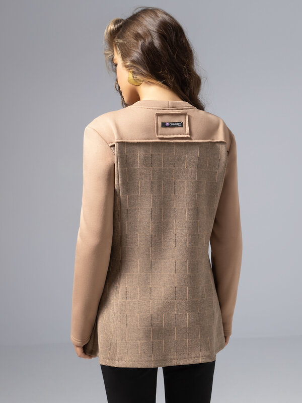 CHARUTTI Свитшот 574766 12378 Бежевый