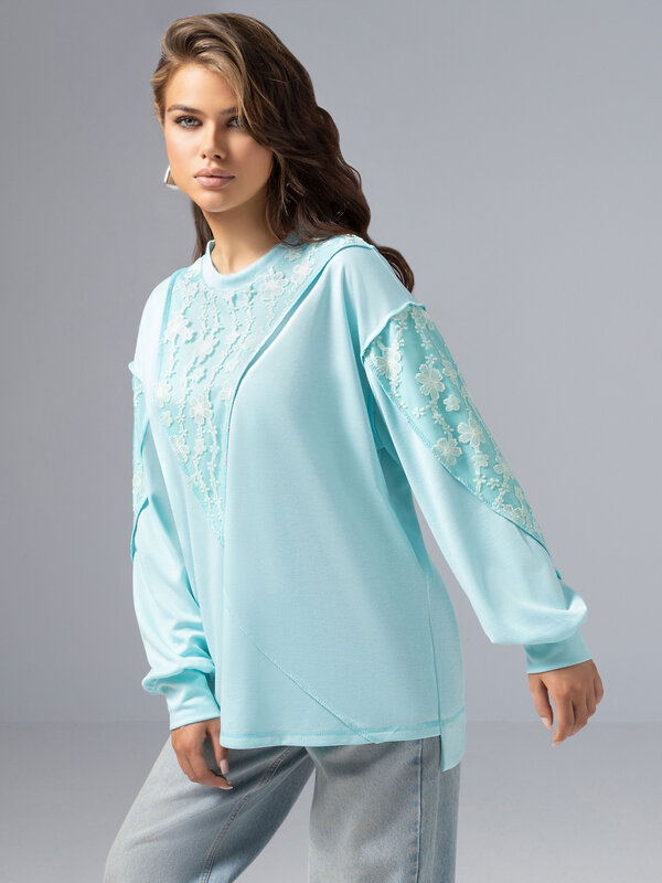 CHARUTTI Свитшот 574767 12443 Мятный