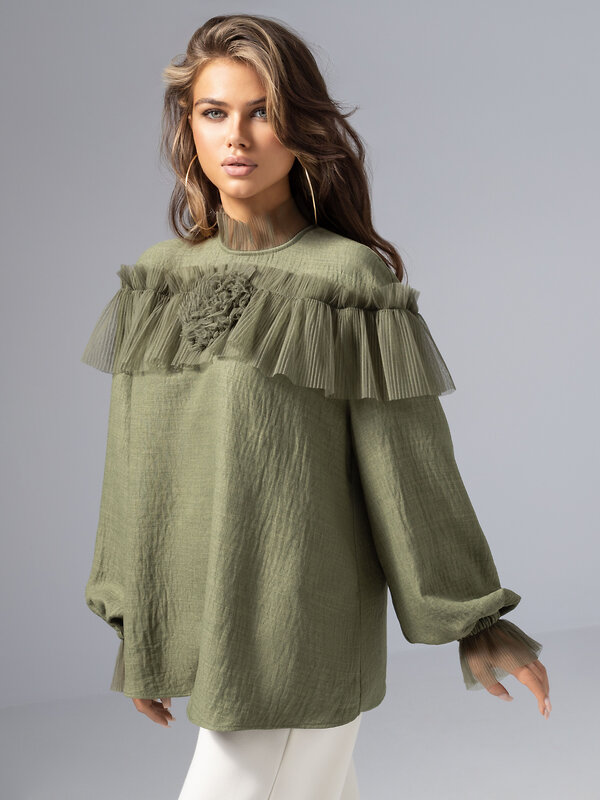 CHARUTTI Блуза 574789 12444 Зелёный