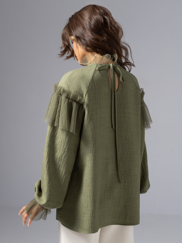 CHARUTTI Блуза 574789 12444 Зелёный