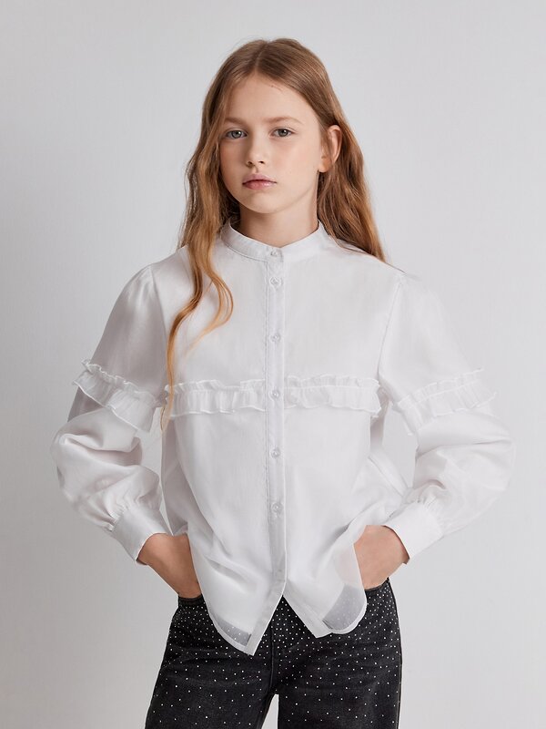 Acoola Блузка 574830 20210260147 белый