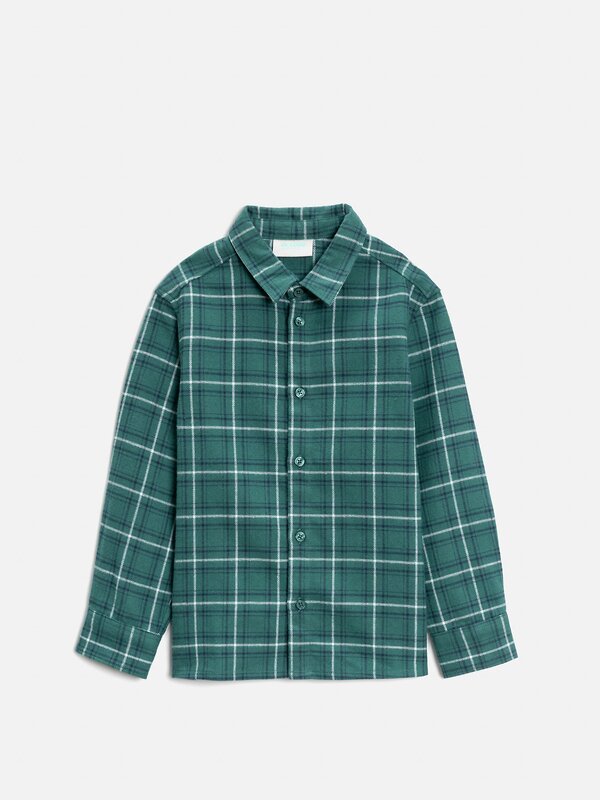 Acoola Сорочка 574832 20130280041 зеленая клетка