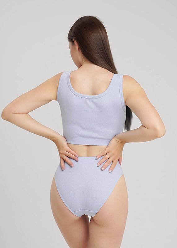 CLEVER Майка 574863 LT15-1176бк св.голубой