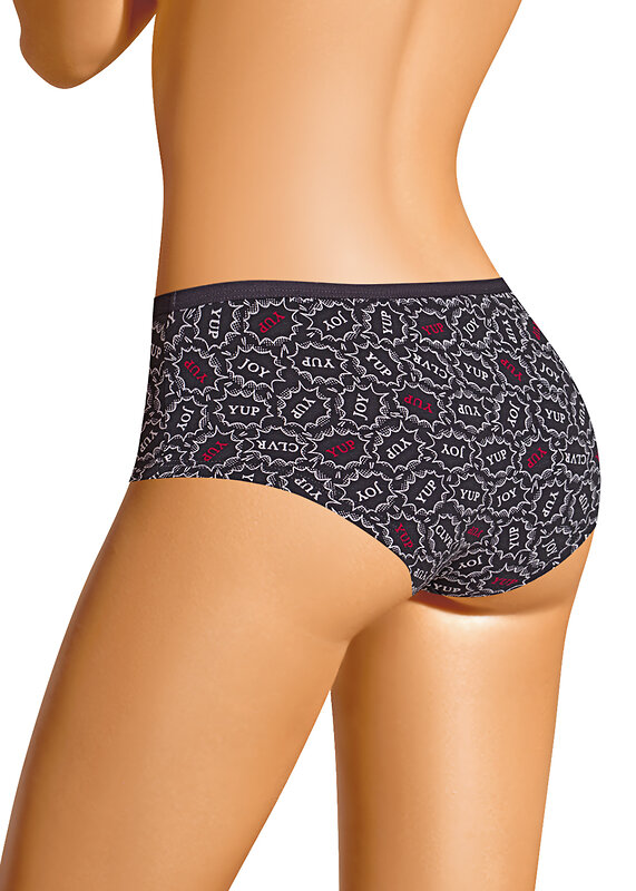 CLEVER Трусы 574865 SH1187/1 т.серый/молочный