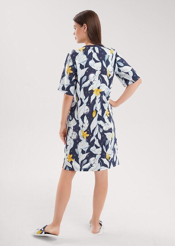 CLEVER Платье 574890 LDR15-1209 т.синий/св.серый