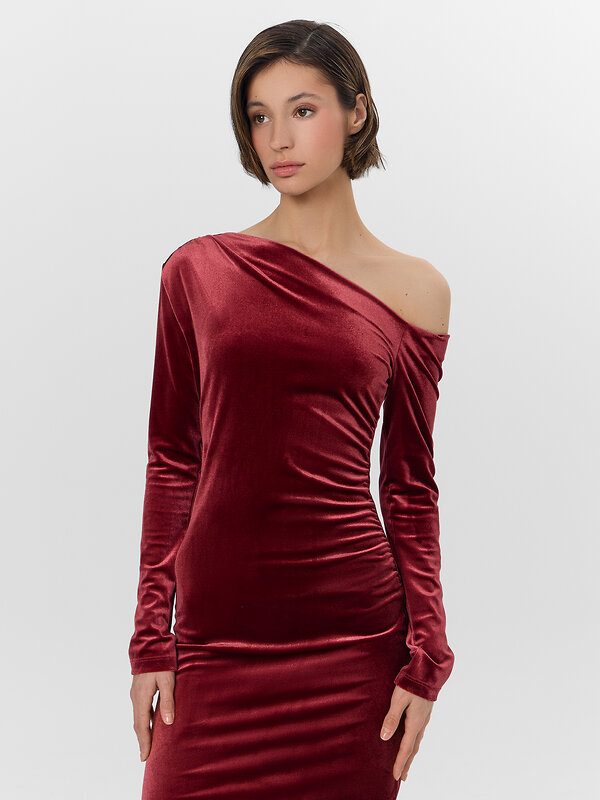 MARK FORMELLE Платье 574899 154019 бордовый