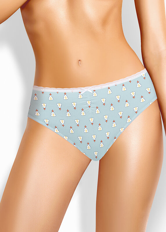 CLEVER Трусы 574900 C1209/2 св.серый/молочный