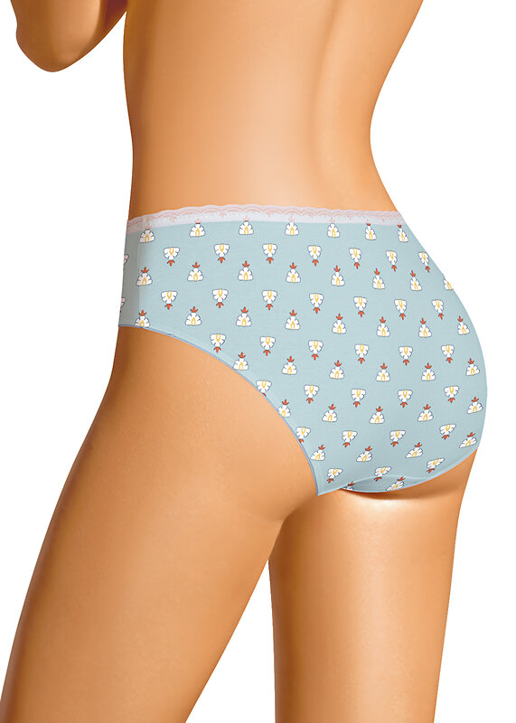 CLEVER Трусы 574900 C1209/2 св.серый/молочный