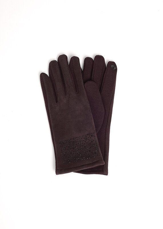 CLEVER Перчатки 574936 GE03 т.коричневый