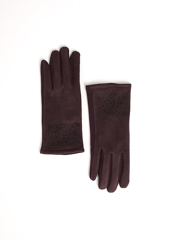 CLEVER Перчатки 574936 GE03 т.коричневый