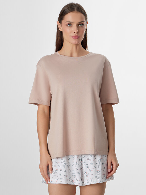 MARK FORMELLE Комплект 574961 592542 бежевый +цветы на холодном молоке