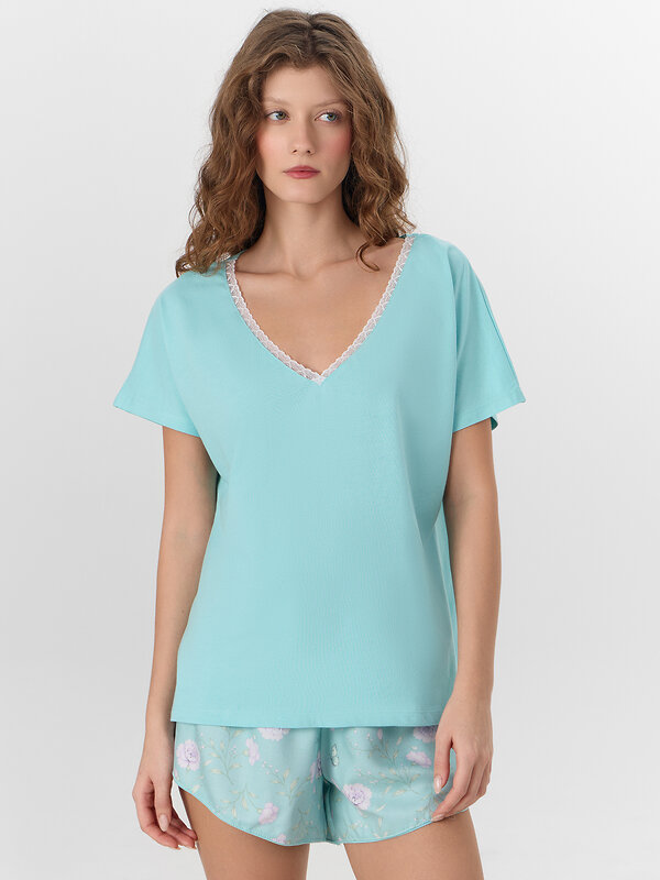 MARK FORMELLE Комплект 574962 592544 мятный +цветы на мятном