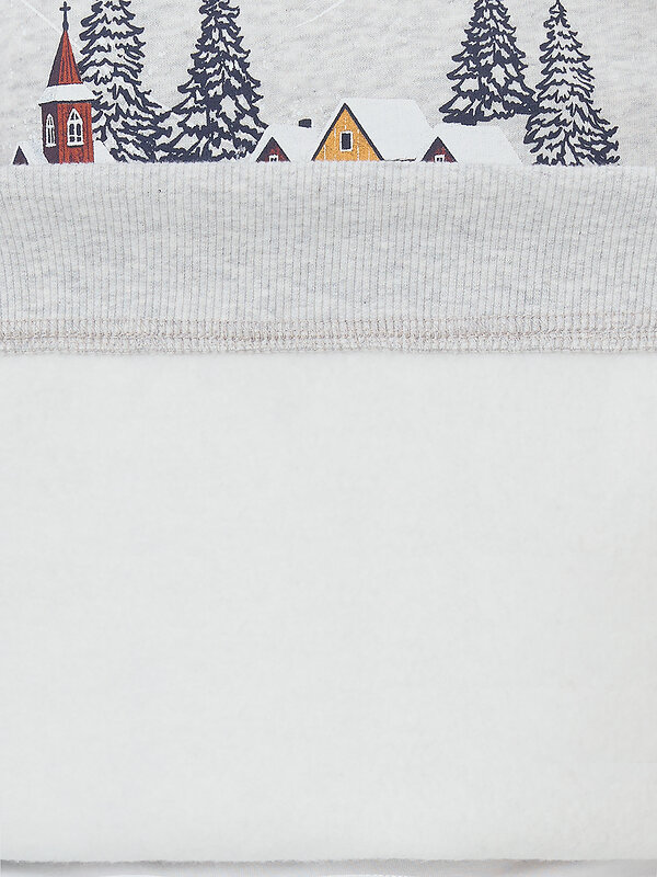 MARK FORMELLE Свитшот 574983 121866/1 серый меланж+печать