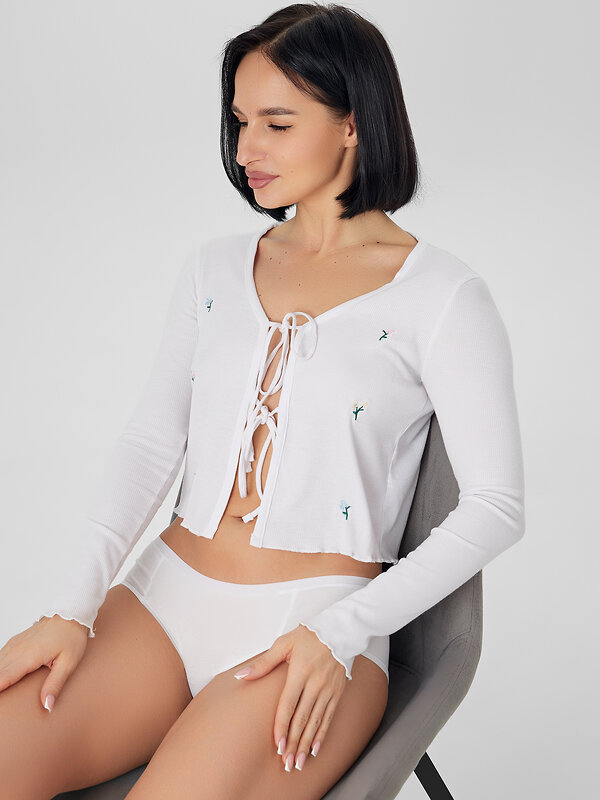 MARK FORMELLE Трусы 575008 412263-3 белый + обжаренный миндаль + черный