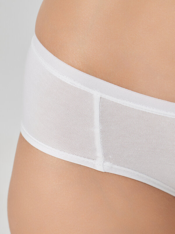 MARK FORMELLE Трусы 575008 412263-3 белый + обжаренный миндаль + черный