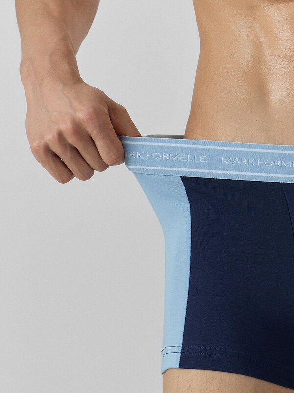 MARK FORMELLE Трусы 575013 411224 глубокий синий +пыльно -голубой