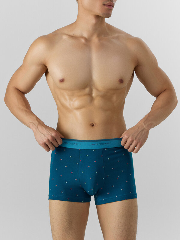 MARK FORMELLE Трусы 575016 411228 узор на сине -бирюзовом