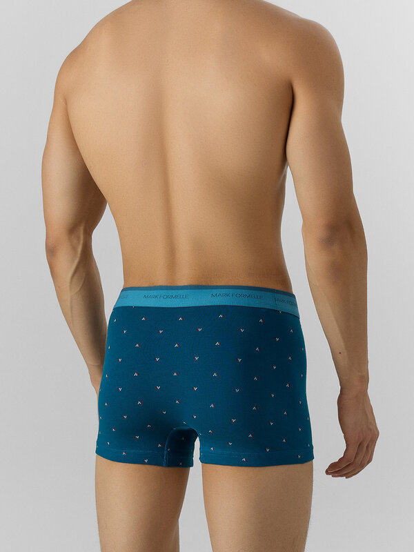 MARK FORMELLE Трусы 575016 411228 узор на сине -бирюзовом