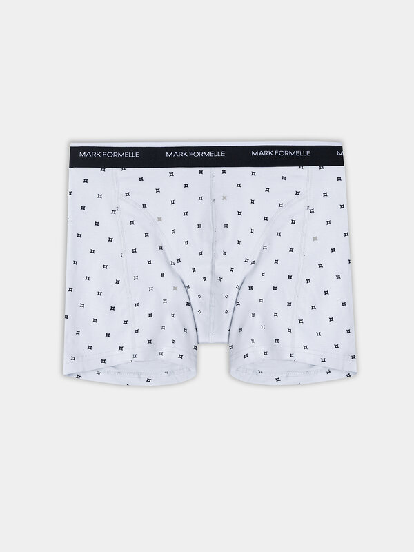 MARK FORMELLE Трусы 575018 411235 квадраты на св.сером