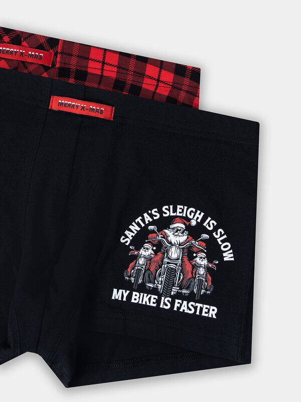 MARK FORMELLE Трусы 575021 411229-2 черный +черная клетка на красном