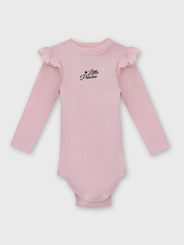 MARK FORMELLE Боди детское 575037 13017-2 розовый +цветочки на розовом