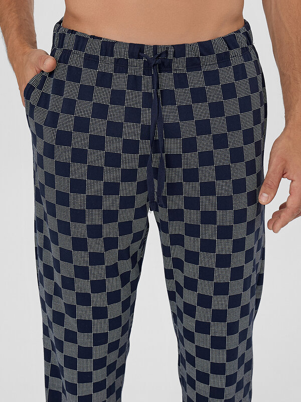 MARK FORMELLE Брюки 575039 581136 крупная клетка на глубоком синем
