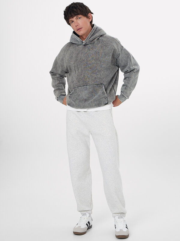 MARK FORMELLE Брюки 575045 181276 серый меланж