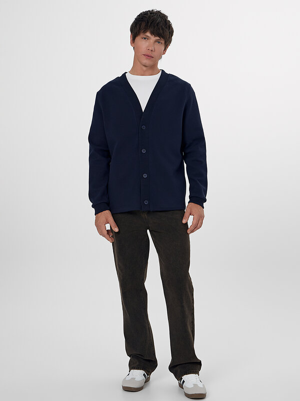 MARK FORMELLE Кардиган 575047 121957 сине -черный