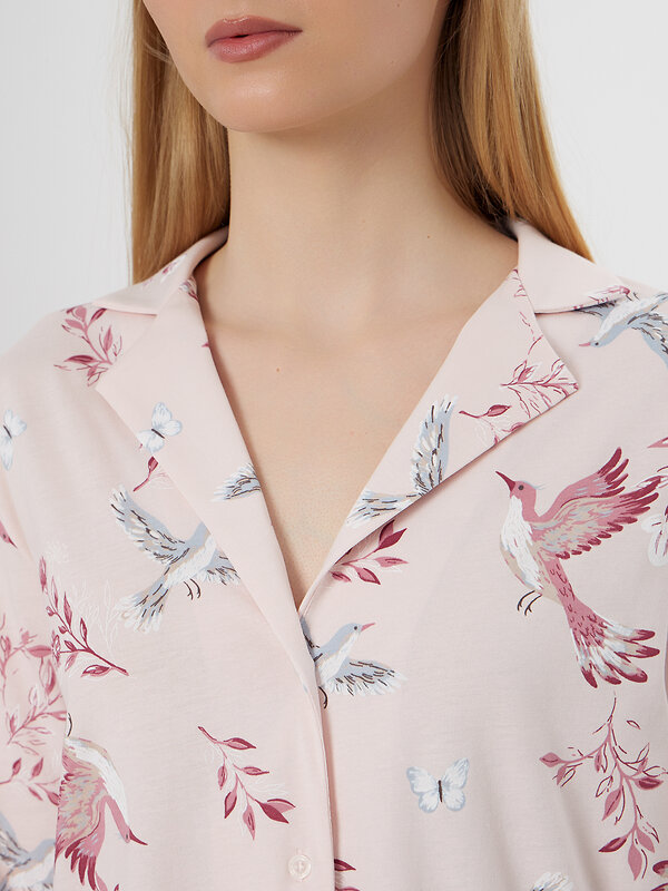 MARK FORMELLE Комплект 575061 592554 птицы на нежно -розовом