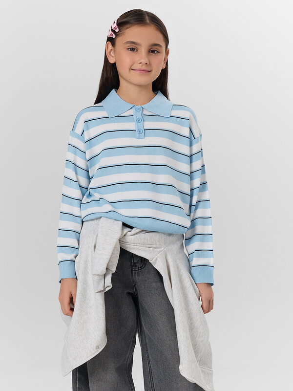 MARK FORMELLE Поло 575077 127975 бело -голубая полоска