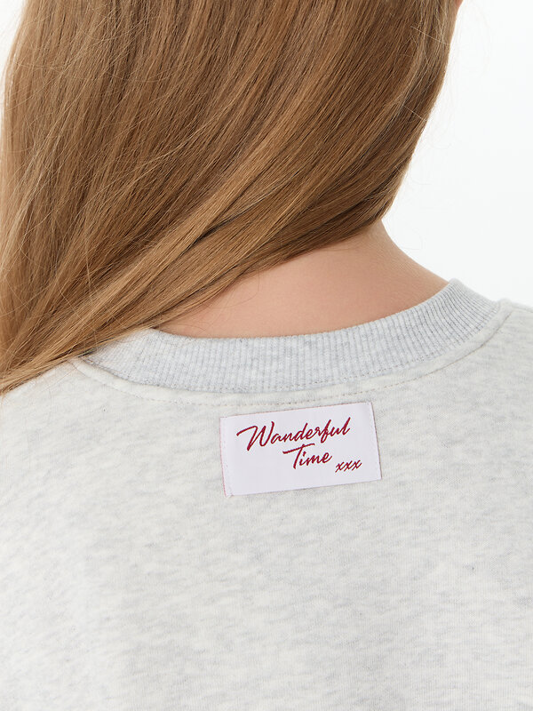 MARK FORMELLE Свитшот 575080 127897/1 серый меланж+печать3