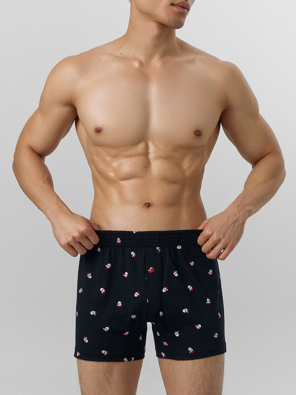 MARK FORMELLE Трусы 575107 411152 мелкая набивка на черном