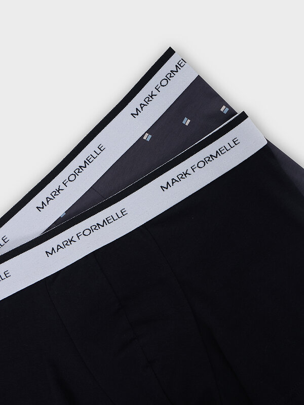 MARK FORMELLE Трусы 575109 411221-2 прямоугольники на т.сером +черный