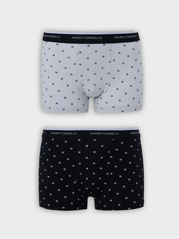 MARK FORMELLE Трусы 575111 411228-2 квадраты на св.сером +квадраты на черном