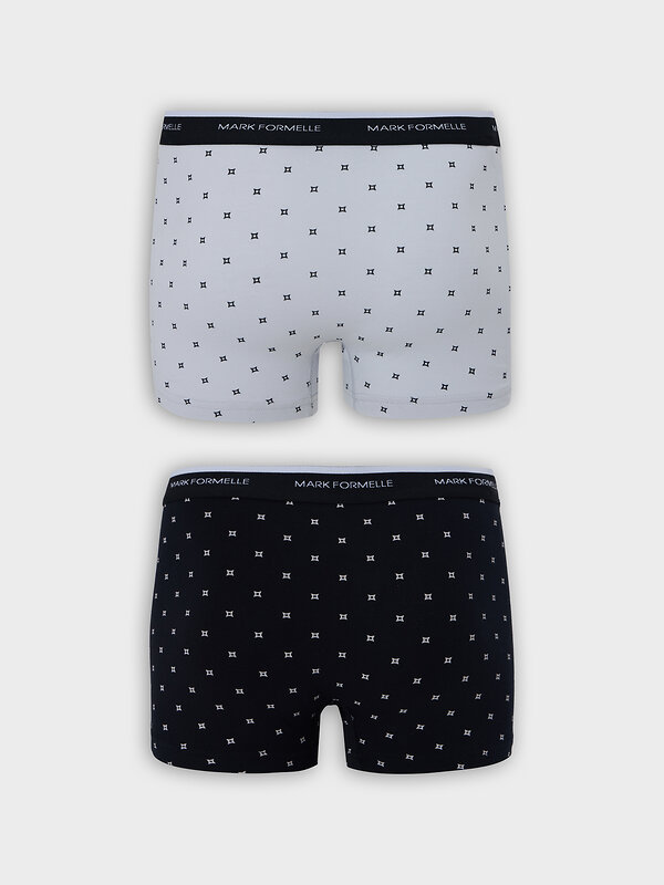 MARK FORMELLE Трусы 575111 411228-2 квадраты на св.сером +квадраты на черном