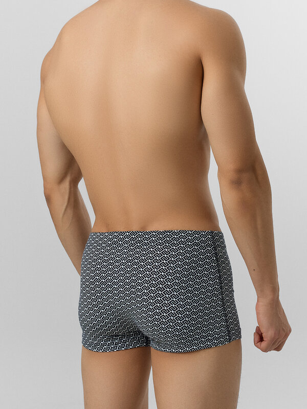 MARK FORMELLE Трусы 575115 411229-2 квадратный узор на черном +св.серый