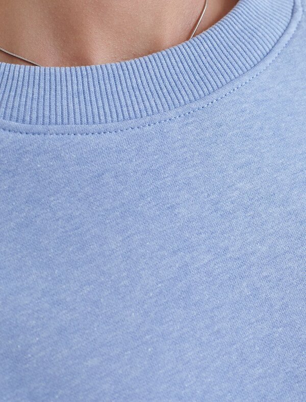 VILATTE Джемпер 575116 D49.139 голубой меланж