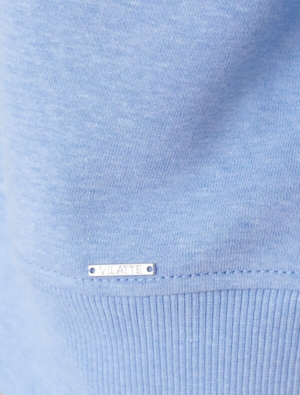 VILATTE Джемпер 575116 D49.139 голубой меланж