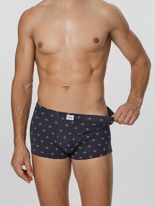 MARK FORMELLE Трусы 575117 411229-2 треугольники на т.сером +т.пурпурный