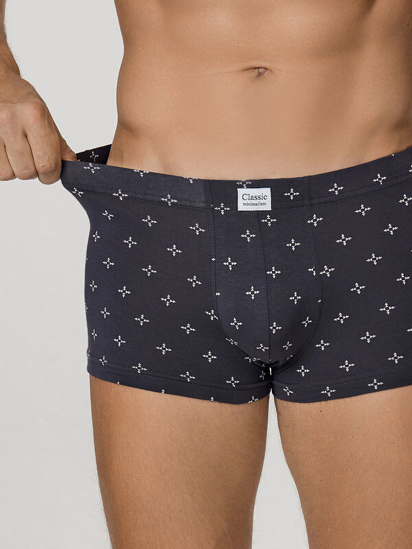 MARK FORMELLE Трусы 575117 411229-2 треугольники на т.сером +т.пурпурный