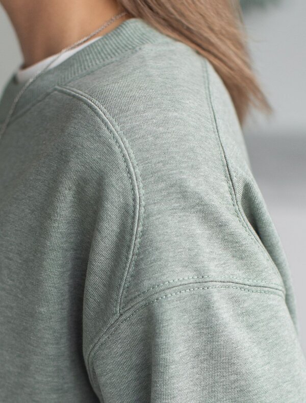 VILATTE Джемпер 575121 D49.139 оливковый меланж