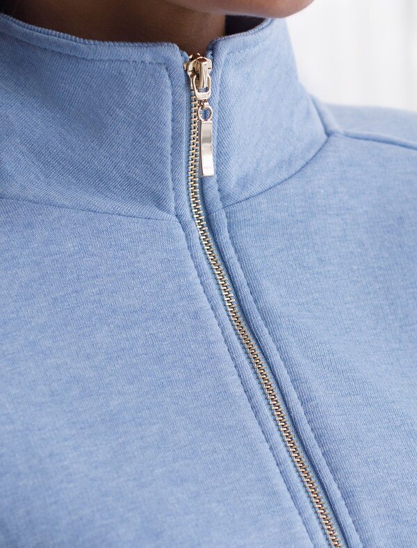 VILATTE Джемпер 575125 D49.141 голубой меланж