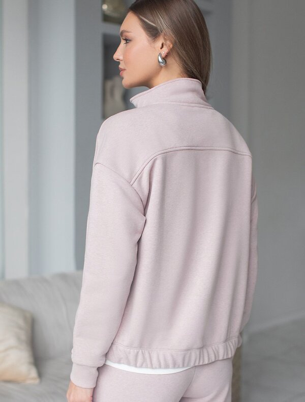 VILATTE Джемпер 575127 D49.141 макиато меланж