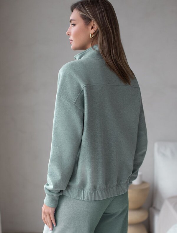 VILATTE Джемпер 575129 D49.141 оливковый меланж