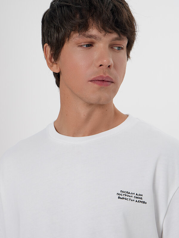 MARK FORMELLE Футболка 575134 111928 белый +печать