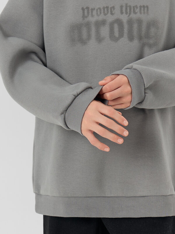 MARK FORMELLE Худи 575138 123418 серый "спрей"